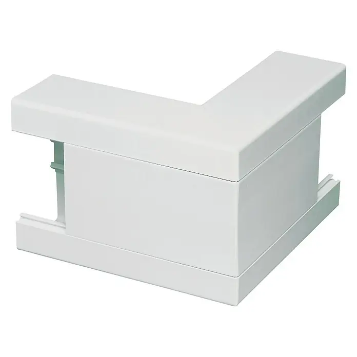 Ángulo exterior - Para el canal de umbral 65x130 mm