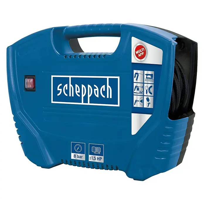 Scheppach Compresor Air Force - 1,1 kW, 8 bar