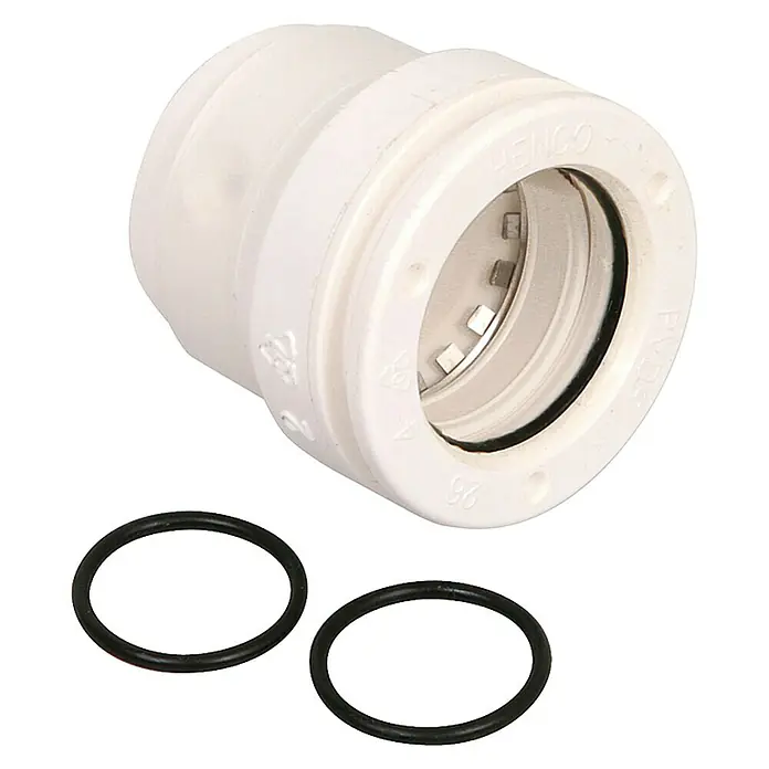 Marley AquaStec Ersatzteil-Set - Durchmesser: 26 mm - Vorderansicht