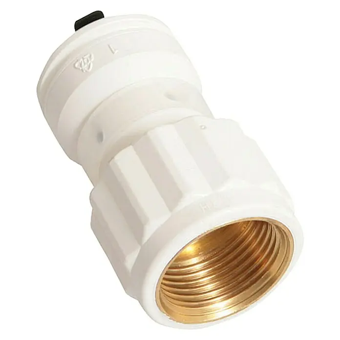 Marley AquaStec Steckkupplung - Durchmesser: 16 mm, Innengewinde: ½″ - Vorderansicht