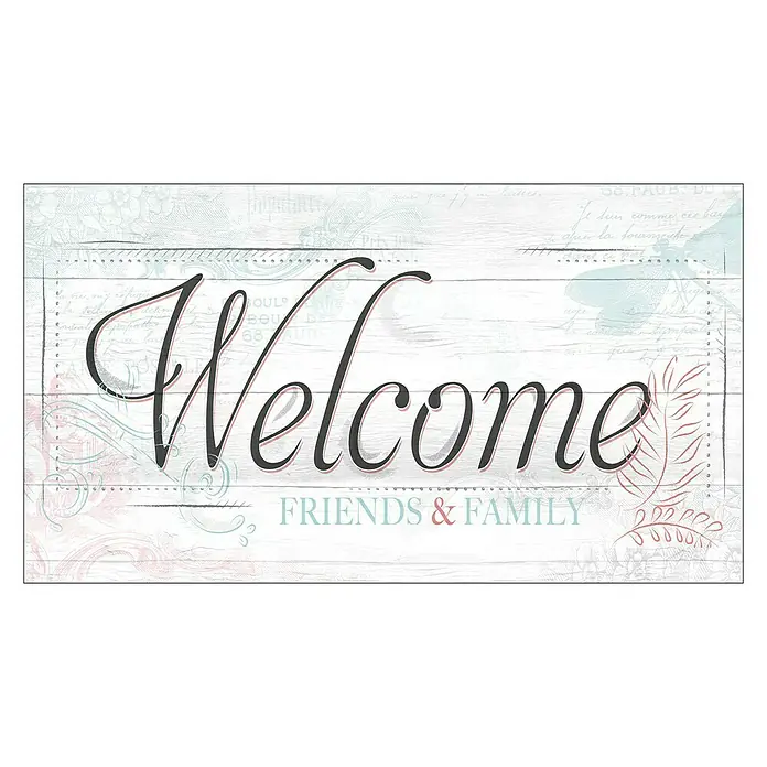 ProArt Type Hype Decopanel - Welcome, B x H: 30 x 15 cm - Vorderansicht