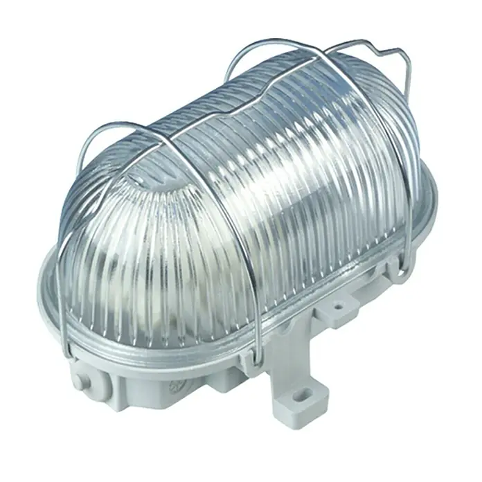 Ritter Leuchten Iso-Ovalleuchte - IP44, Grau