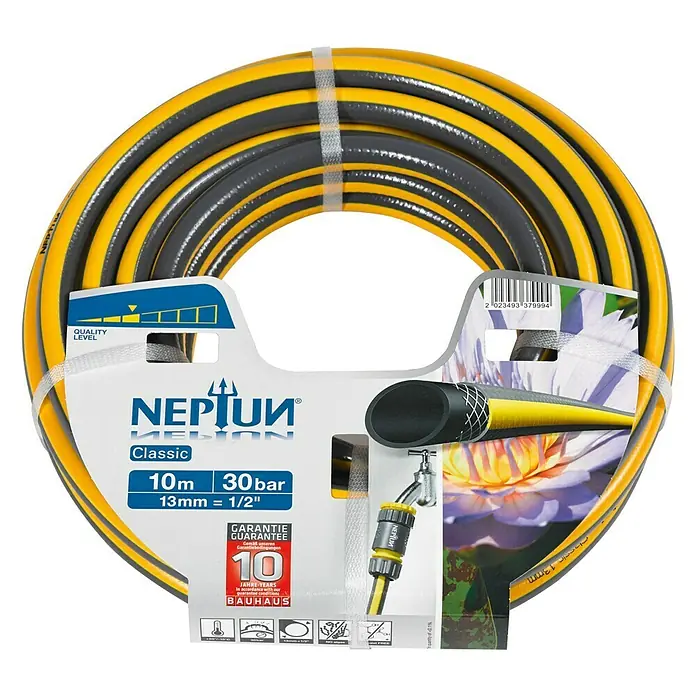 Neptun Classic Vrtno crijevo - Duljina: 10 m, Promjer crijeva: 13 mm (½″)