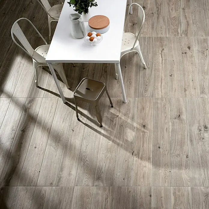 Harmonie by Palazzo Feinsteinzeugfliese - 20 x 120 cm, Ash, Matt