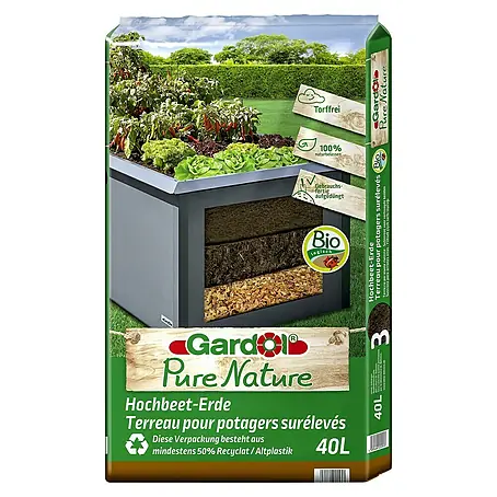 Gardol Pure Nature Bio-Hochbeeterde