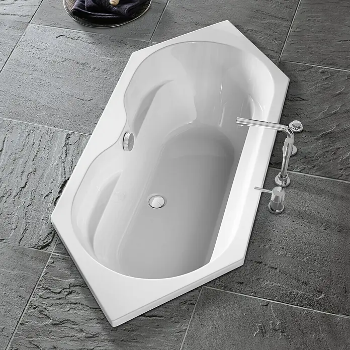 Camargue Badewanne Sete - L x B: 190 x 80 cm, Sanitäracryl