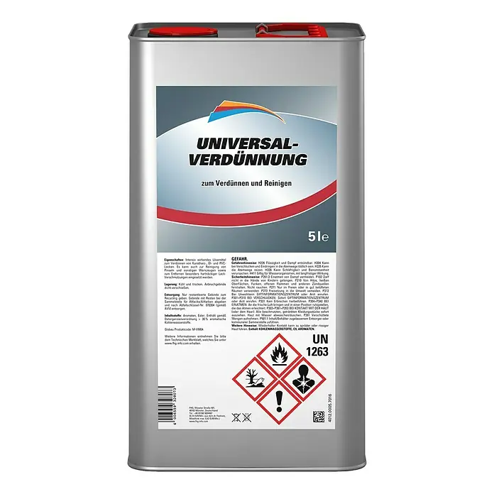 Universalverdünnung - 5 l - Vorderansicht
