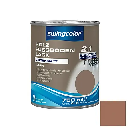 swingcolor 2in1 Holzfußbodenlack RAL 8024