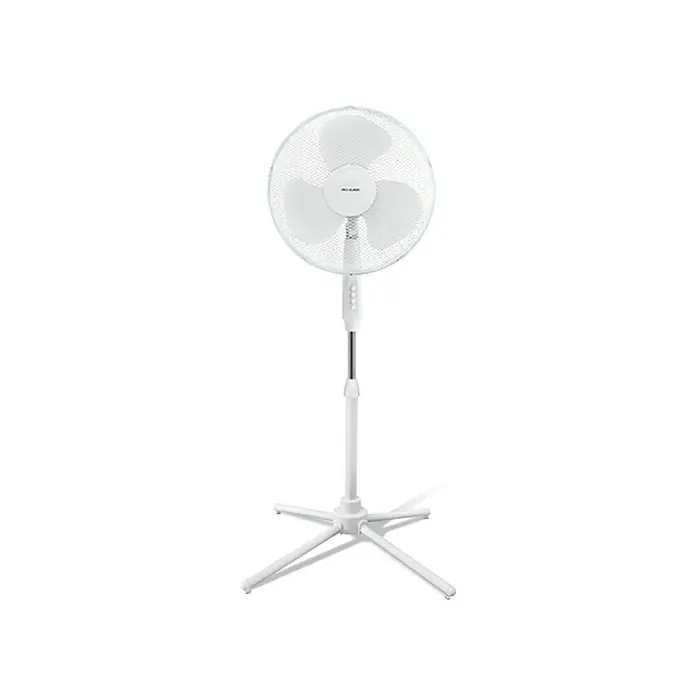 PR Klima Ventilador de pie Acapulco - Blanco, Diámetro: 40 cm, 50 W, 2.427 m³/h