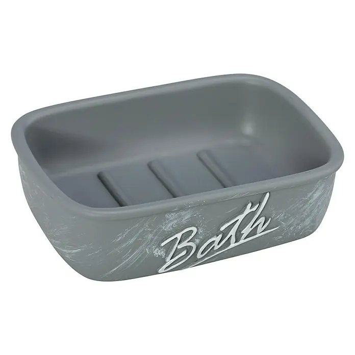 Venus Bath Seifenschale - Polyresin, Weiß/Grau