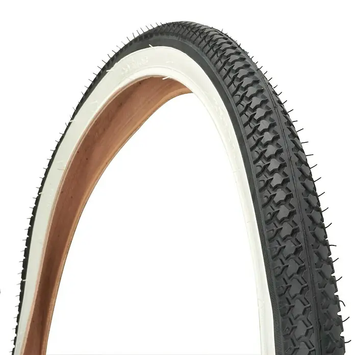 Fischer Fahrradreifen - Pannensicher, Schwarz/Weiß, Geeignet für: Straße, 28″ x 1,75 - Rechte Seitenansicht