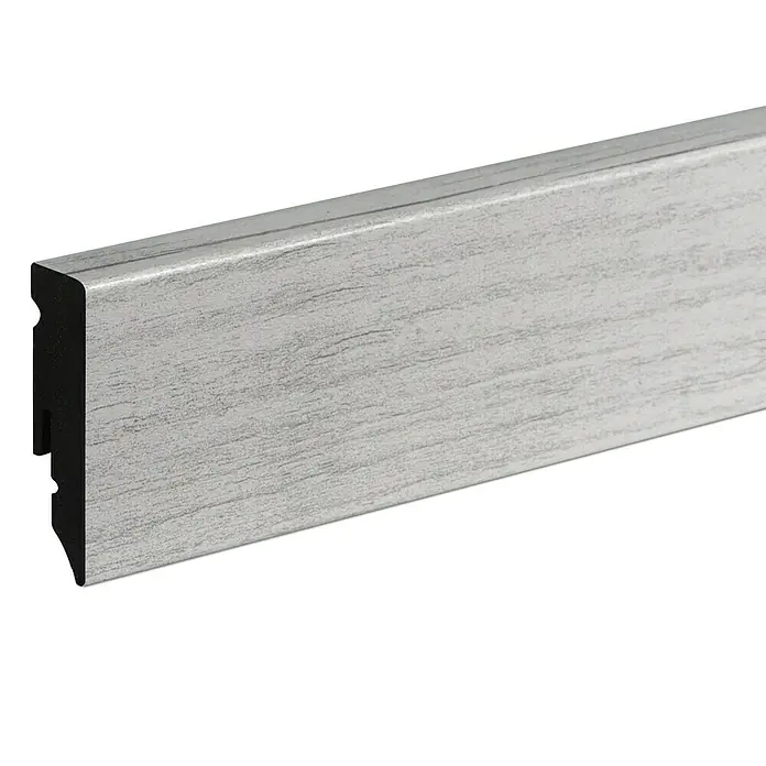 Profiles and more Podna kutna lajsna KU51L Grönland - 2,4 m x 15 mm x 50 mm, Ravni oblik - Pogled s lijeve strane