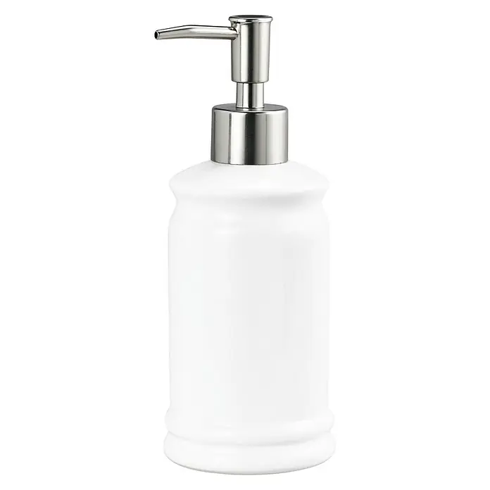 Venus Pure White Seifenspender - Keramik, Weiß