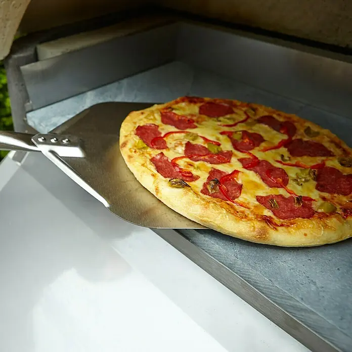 Buschbeck Pizzaschaufel - 52,5 x 25 cm, Edelstahl