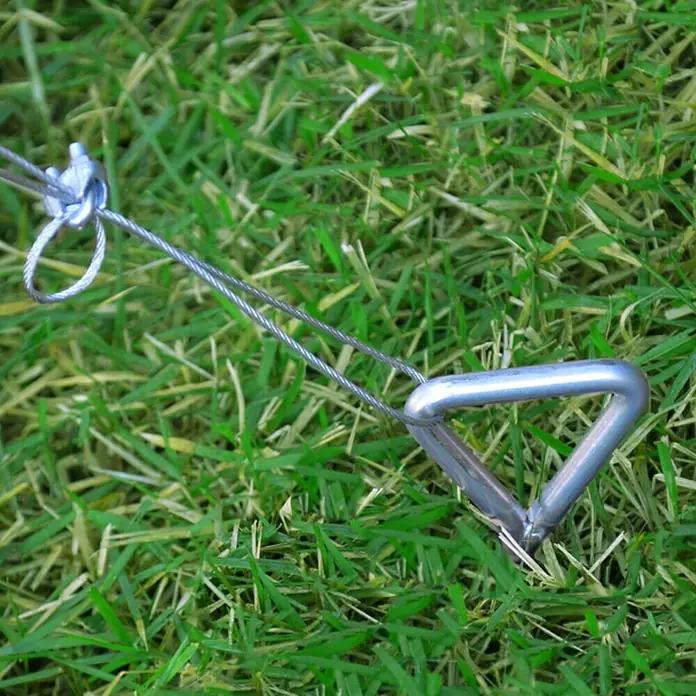 Palram – Canopia Sturmanker-Set - Geeignet für: Gewächshäuser, Stahl - Ansicht von oben