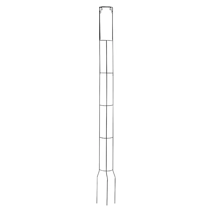 Bellissa Tomatensäule - 120 cm - Vorderansicht