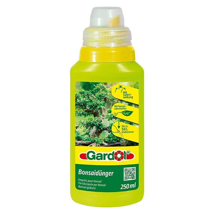 Gardol Bonsaidünger - 250 ml, Inhalt ausreichend für ca.: 50 l - Vorderansicht