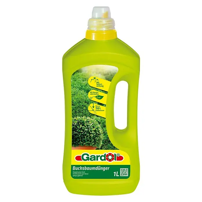 Gardol Buchsbaumdünger - 1 l, Inhalt ausreichend für ca.: 150 l - Vorderansicht