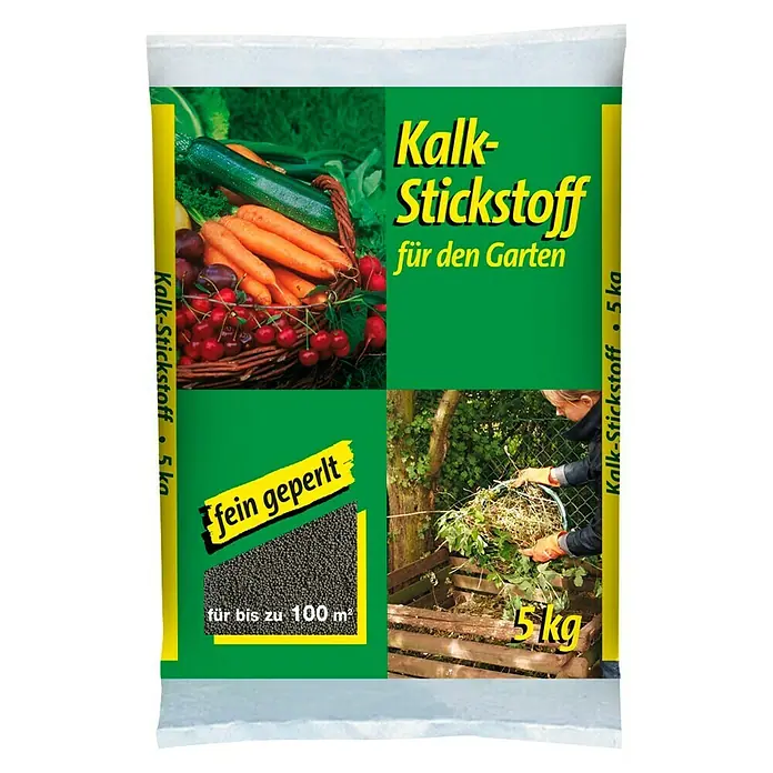 Kalkstickstoff - 5 kg, Inhalt ausreichend für ca.: 100 m² - Vorderansicht