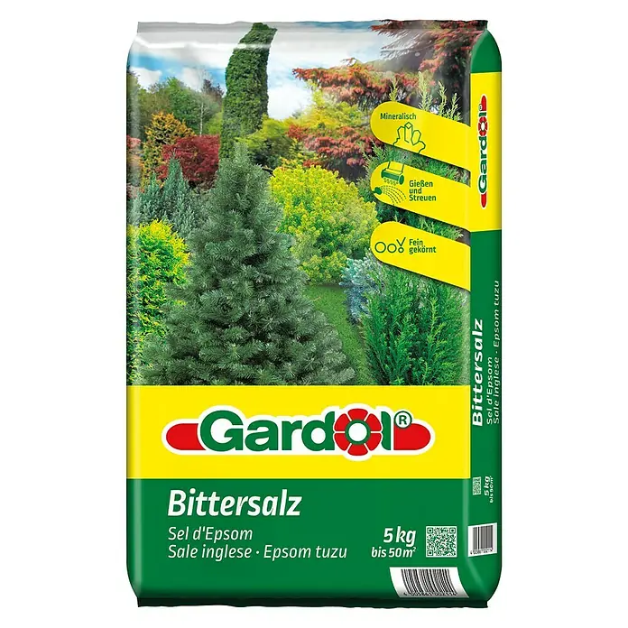 Gardol Bittersalz - 5 kg, Inhalt ausreichend für ca.: 50 m²