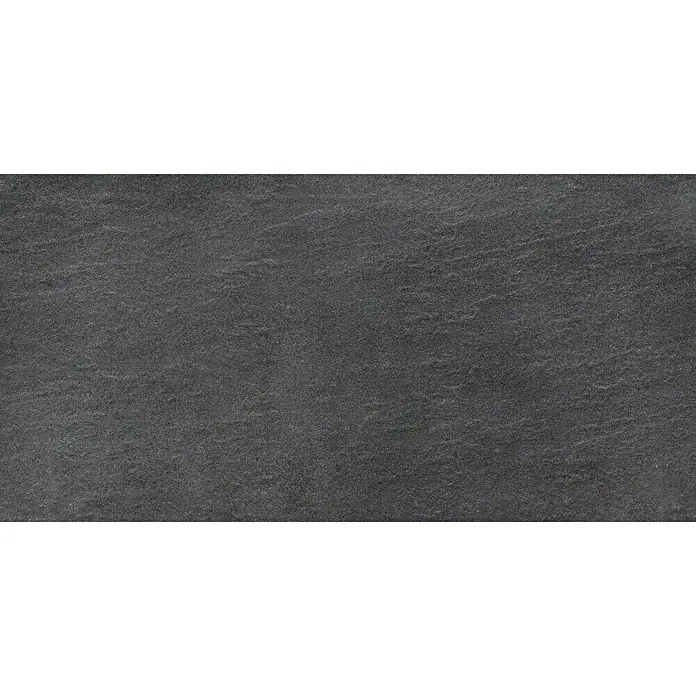 Art-Tec by Palazzo Feinsteinzeugfliese Rustik - 30 x 60 cm, Graphit, Matt, Strukturiert - Vorderansicht