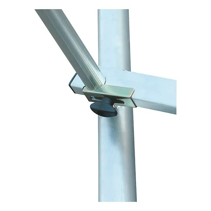 Krause ClimTec Bazna skela - Radna visina: 3 m, Opteretivost stajaćeg dijela: 180 kg, Dimenzija stajaćeg dijela: 0,9 m² - Pogled sprijeda
