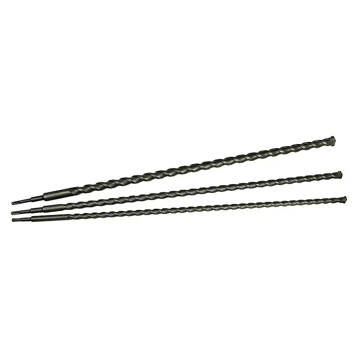 Alpha Tools Juego de brocas SDS - 3 pzs., 22 mm - 32 mm, Largo: 100 cm - Vista frontal