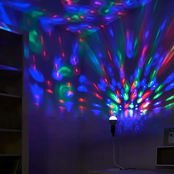 LED žarulja Disko kugla - 3 W, E14, LED - Živopisni prikaz