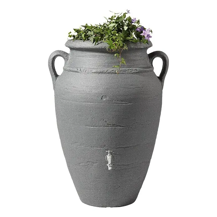 Garantia Exklusive Line Amphore Antik - Darkgranite, 250 l - Vorderansicht