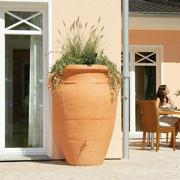 Garantia Exklusive Line Amphore Antik - Terrakotta, 360 l - Anwendungsbeispiel