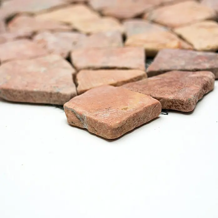 Mosaikfliese Uni CIOT 30/140 - 30,5 x 30,5 cm, Rot, Matt - Vorderansicht