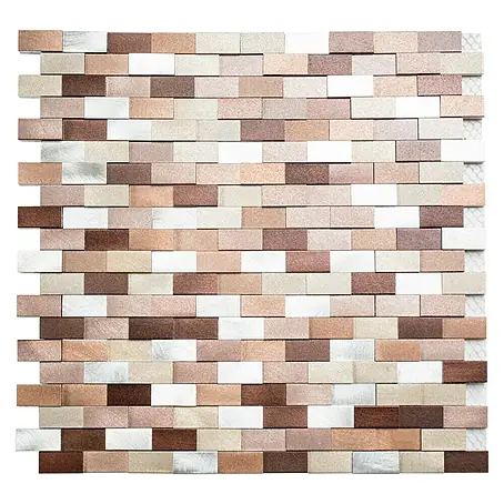 Mosaikfliese Brick 3D Mix XAM A562