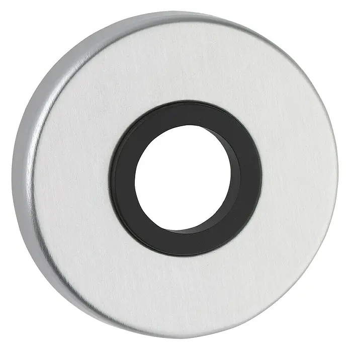 Portaferm Drückerrosette - Durchmesser Rosette: 55 mm, Neusilber - Vorderansicht