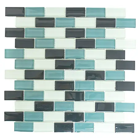 Mosaikfliese Brick Crystal Mix XCM B825