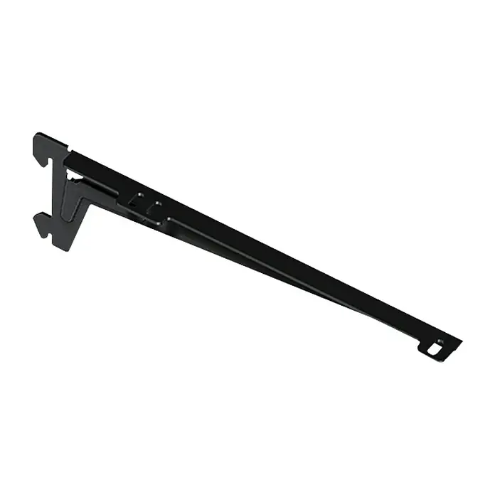 Element System Winkelträger - Länge: 38 cm, Geeignet für: Schiene Classic Raster 50, Belastbarkeit: 55 kg - Vorderansicht