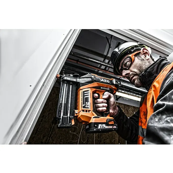 AEG Powertools Akku-Nagler B18N18-0 - 18 V, Li-Ionen, Ohne Akku, Länge Nagel: 15,9 mm - 55 mm - Vorderansicht