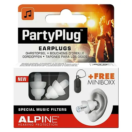 Alpine  Zaštitni čepići za uši Partyplug