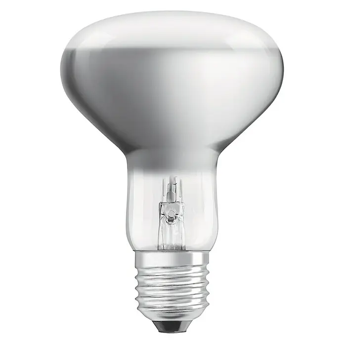 Osram Halogenlampe Eco Pro Classic R80 - 46 W, E27, 1 Stk., Warmweiß - Rechte Seitenansicht