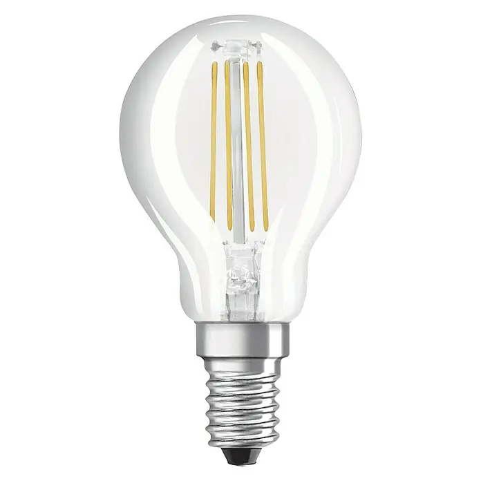 Osram Retrofit LED žarulja Retrofit Classic P - E14, 4 W, P45, 470 lm, 1 kom - Pogled odozgo
