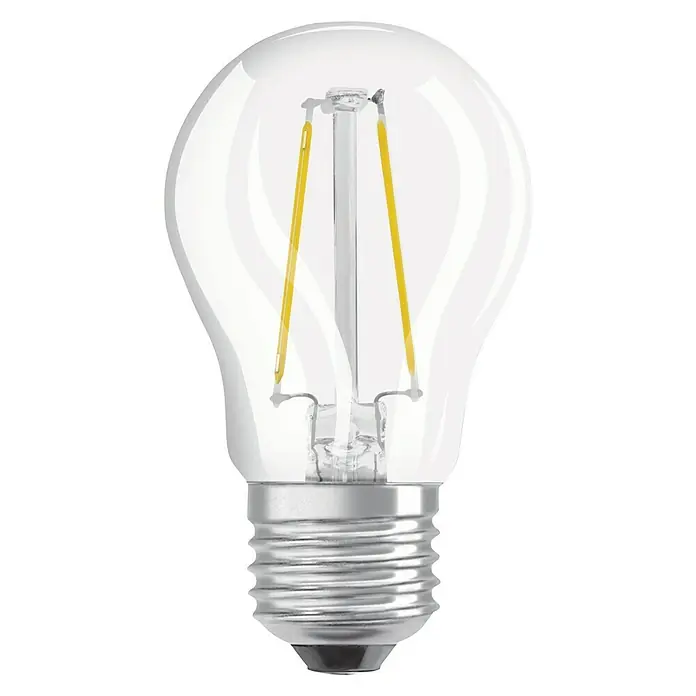 Osram LED žarulja RETROFIT CLASSIC P - 4 W, E27, Topla bijela, Bez prigušivanja, Prozirno - Pogled odozgo