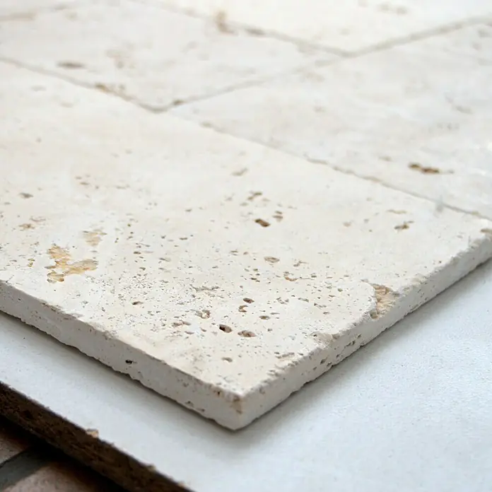 Natursteinfliese Antiquemarble FNT 46000 - 61 x 40,6 cm, Beige, Matt - Vorderansicht