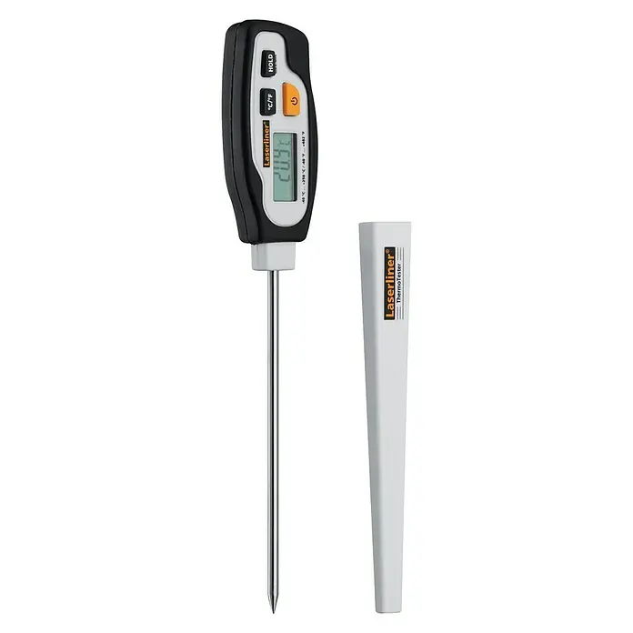 Laserliner Temperaturmessgerät Thermotester - Messbereich: -40 °C bis +250 °C - Linke Seitenansicht