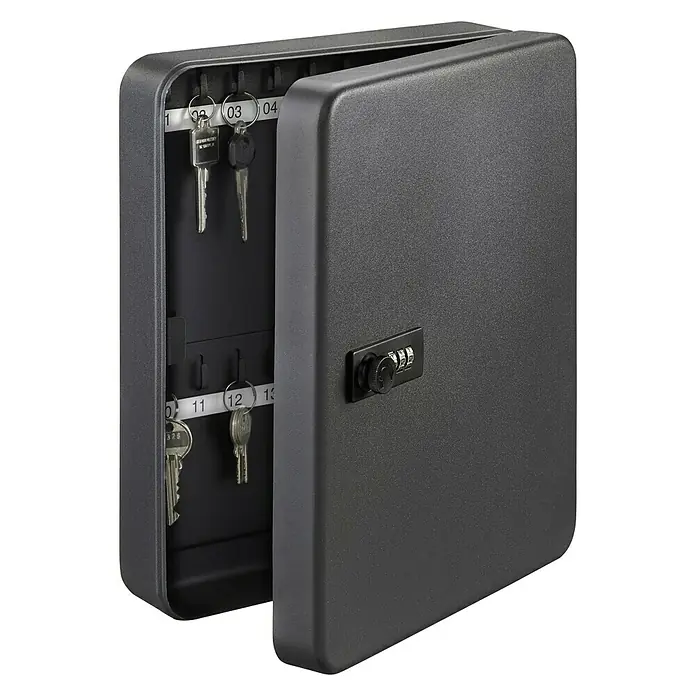 Burg-Wächter Schlüsselbox KC36C - Anzahl Haken: 36 Stk., L x B x H: 24 x 8 x 30 cm