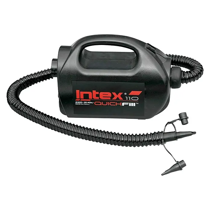Intex Luftpumpe Quick Fill - Geeignet für: 230 V Steckdosen, 2-stufige Geschwindigkeitseinstellung