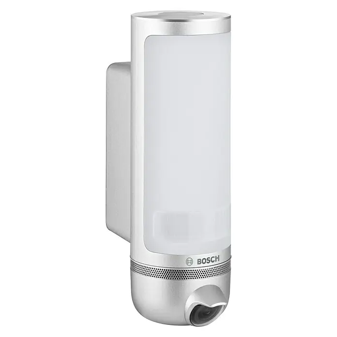 Bosch Smart Home Außenkamera Eyes - 1.920 x 1.080 Pixel (Full HD), Reichweite Funk: 80 m (Freifeld) - Linke Seitenansicht