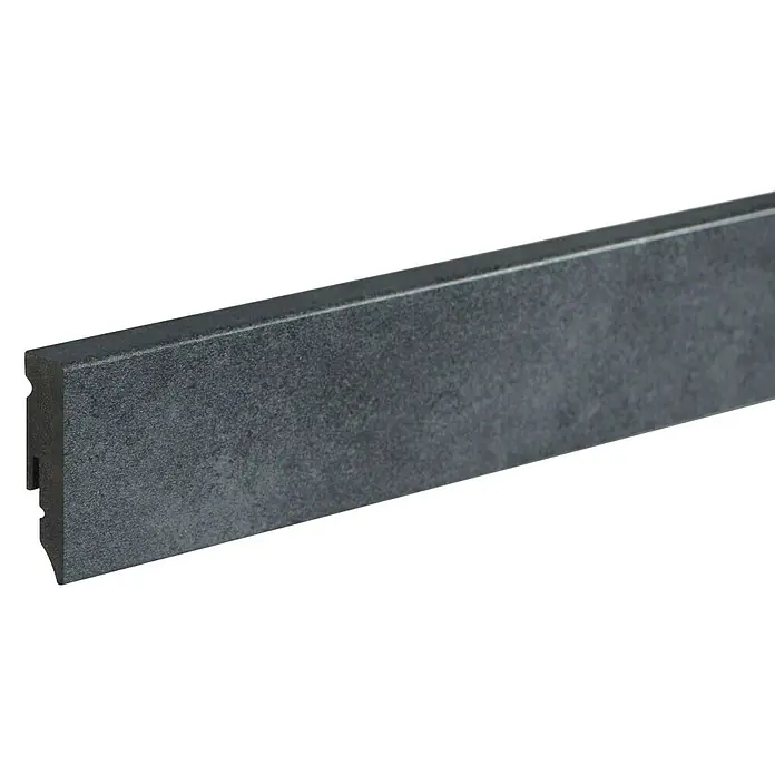 Profiles and more Sockelleiste KU51L Bali - 2,4 m x 15 mm x 50 mm, Gerade - Linke Seitenansicht