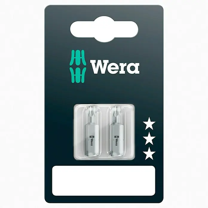 Wera Bit nastavak 867/1 - TX 15, Duljina nastavka: 25 mm - Pogled sprijeda