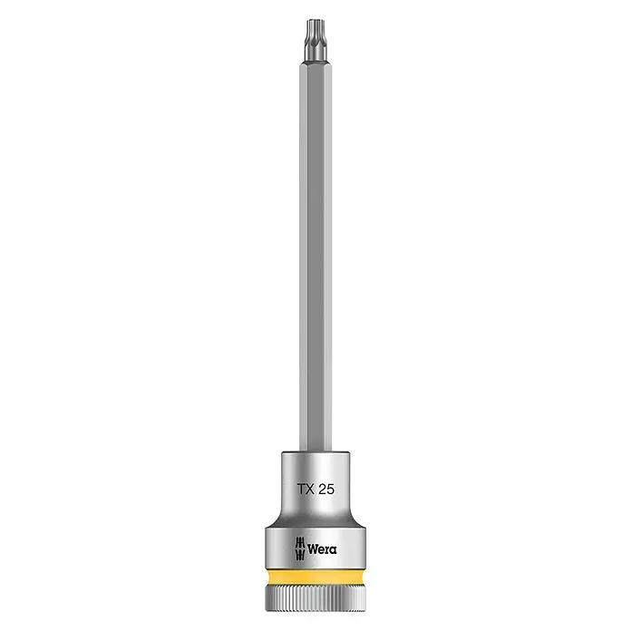 Wera Zyklop Umetak za nasadni ključ 8767 C HF TORX® - Unutarnji TORX® vijci, T25, Veličina prihvata: ½″ - Pogled sprijeda