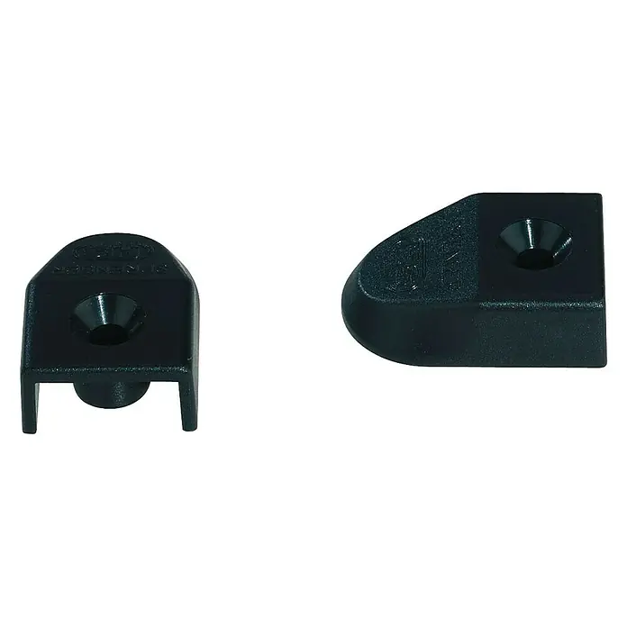 Sprenger Endstück - Passend für: Sprenger Genuaschiene 20 x 3 mm, Montageart: Aufschieben, 2 Stk.
