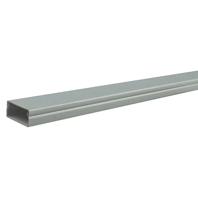 Mini-Kabelkanal - 2 m x 30 mm x 15 mm, Silber